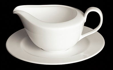 Dibbern Fine Bone China Weiss Classic Sauciere Unterteil 