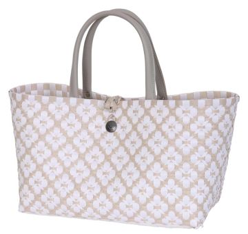 Handed By Handtasche Mini Motif Bag pale grey S 