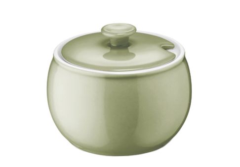 Dibbern Solid Color Khaki Zuckerdose 0,3 L 