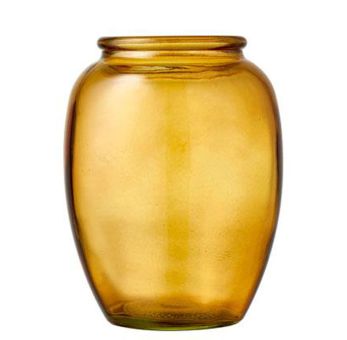 Bitz Vase 13 cm Kusintha amber 