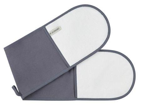 Le Creuset Doppelhandschuh Perlgrau 