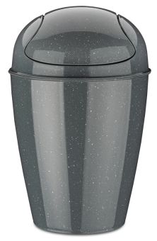 Koziol Schwingdeckeleimer 5 L Del S recycled ash grey 