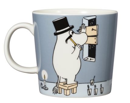 Arabia Moomin Becher 0,3 L Moominpappa grey 