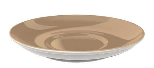 Dibbern Solid Color Clay Kaffee Untertasse 
