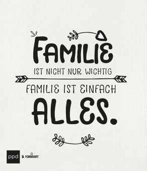Paperproducts Design Spültuch Familie 