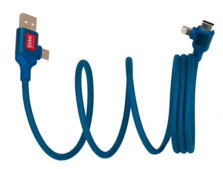 Legami 4-In-1-Magnetladekabel Magneticent Petrol 