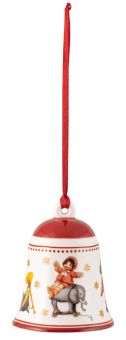 Villeroy & Boch Glocke Spielzeug Rot 5,5x5,5x6,5 cm My Christmas Tree 