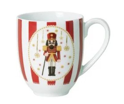 Hutschenreuther Becher mit Henkel Christmas Love red 