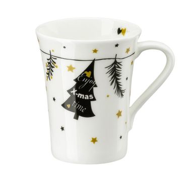 Hutschenreuther Becher mit Henkel My Christmas Mug Enjoy X-Mas Time 