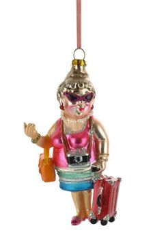 Gift Company Hänger Frau Claus mehrfarbig 