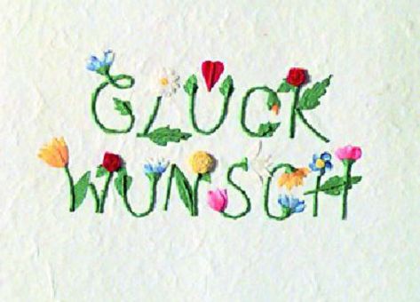 Räder Schrift Karte Glückwunsch 