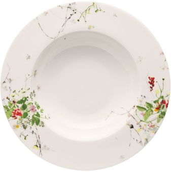 Rosenthal Selection Brillance Fleurs Sauvages Suppenteller 23 cm Fahne 