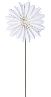 Leonardo Papierblume Klein Stab 45 Weiß Ostuni 