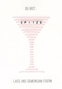 Räder Fadenfreudekarte Bu bist spitze 