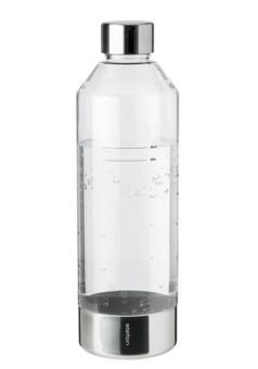 Stelton Brus Wassersprudler Flasche steel 