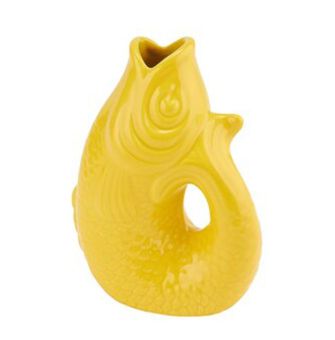Gift Company Monsieur Carafon Fisch Vase S tuscan sun 1,2 L 