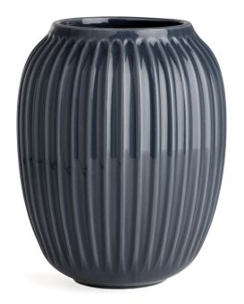 Kähler Hammershøi Vase 20 cm anthracite 