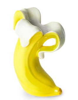 Donkey Vase Small Banana Romance Gelb 
