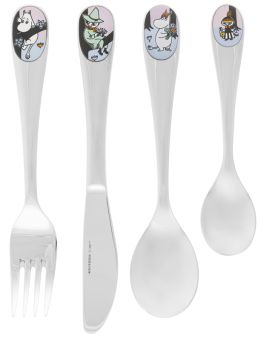 Arabia Moomin Kinderbesteck Friends Forever 4-teilig 