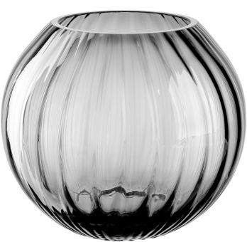 Leonardo Kugelvase 18 Opt. Grau Poesia 