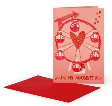 Legami Grußkarte Love Wheel 