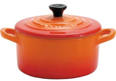 Le Creuset Mini Cocotte Ofenrot 