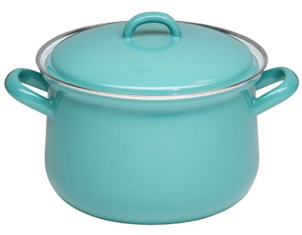 Riess Fleischtopf mit Deckel 18cm,2.5L Nature Green Medium 