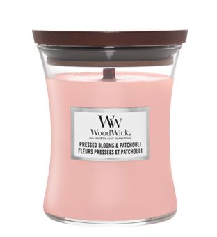 WoodWick Jar mittel Pressed Blossom & Patchouli 