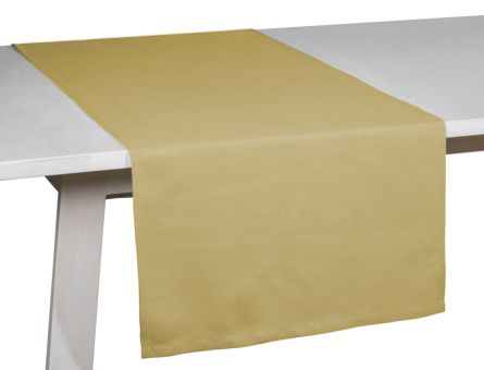 Pichler Tischläufer 50x150 cm Pure senfgelb 