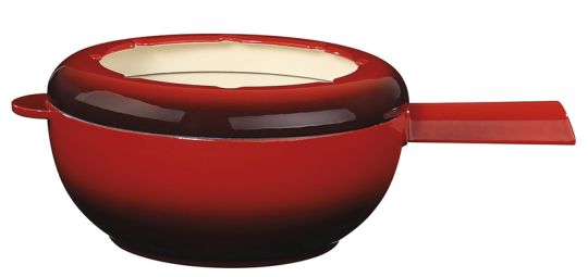 Spring Caquelon Saas-Fee Rot 20 cm Fondue 