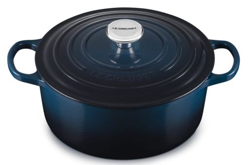 Le Creuset Bräter rund Signature 26 cm Nuit 