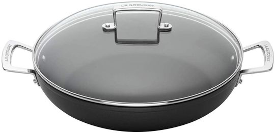 Le Creuset Alu Profipfanne mit Glasdeckel 30 cm 