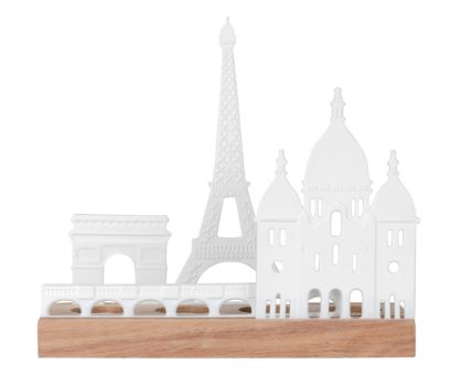Räder Lichtobjekt Stadtsilhouette Paris 25x9,5x23 cm 
