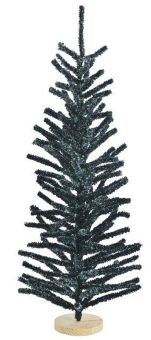 Gift Company Silva Deko-Weihnachtsbaum beflockt H75 cm schwarz 
