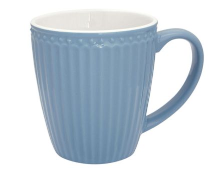 Greengate Becher Alice sky blue H 9,5 cm 