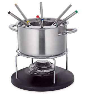 Spring Basic Fondue-Garnitur schwarz 18 cm 