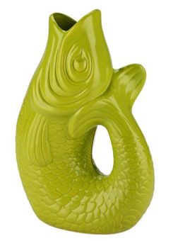 Gift Company Monsieur Carafon Fisch Vase L lime 2,7 L 