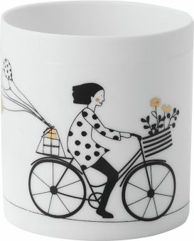 Räder Teelichthalter Radfahren D.5,1cm H.5,5cm 