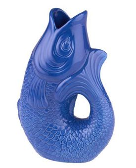Gift Company Monsieur Carafon Fisch Vase S azure 1,2 L 