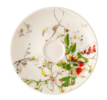 Rosenthal Selection Brillance Fleurs Sauvages Espresso-Untertasse Coup 