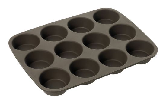 Lurch Flexiform American Muffins 12-fach braun 