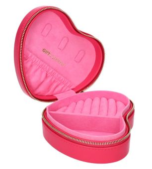 Gift Company Treasure Schmucketui Herz fuchsia 