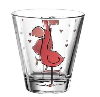 Leonardo Becher 215 ml Flamingo Bambini 