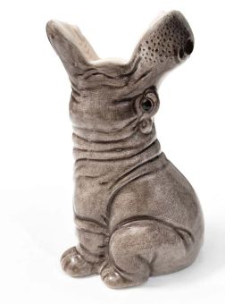 Donkey Vase Small Hungry Hippos Grau 