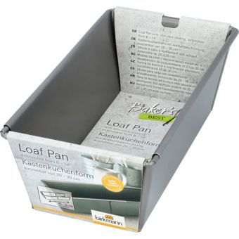 Birkmann Kastenkuchenform Baker´s Best ausziehbar 20 - 35 cm Höhe 7,3 cm mit Antihaftbeschichtung 