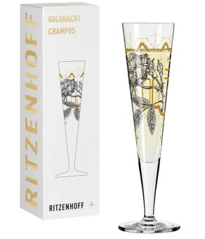 Ritzenhoff Goldnacht Champus 29 L. Hofgärtner F23 Champagnerglas 