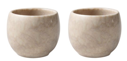 Villeroy & Boch Perlemor Home Eierbecher Sand Set 2tlg. 5,5x5,5x4,5 cm 