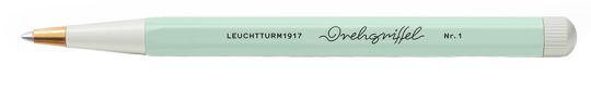 Leuchtturm Drehgriffel Nr. 1 Mint Green Gelstift mit schwarzer Tinte 