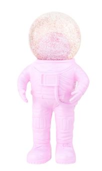 Donkey Glitzerkugel Summerglobe The Astronaut Small Pink 