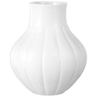 Meissen Vase Landscape Groß Weiß H 21,5 cm 